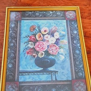 Modern flower painting